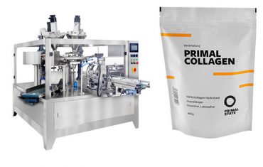 Автоматическая порошковая упаковочная машина для дой-бэгов с застежкой-молнией