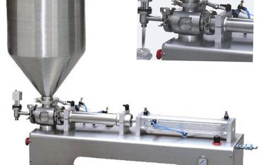 вязкая жидкость с одним поршневым поршнем