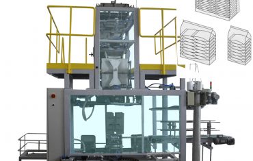 Автоматическая упаковочная линия для производства мягких мешков