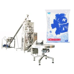 Вертикальная машина для наполнения форм с объемной чашкой для соли