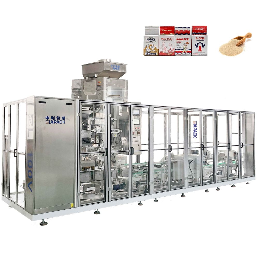 ZL100V2 Automatic brick vacuum bag forming filling packaging machine -  IAPACK