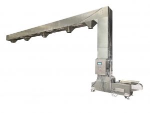 Ковшовый элеватор с несколькими точками наполнения